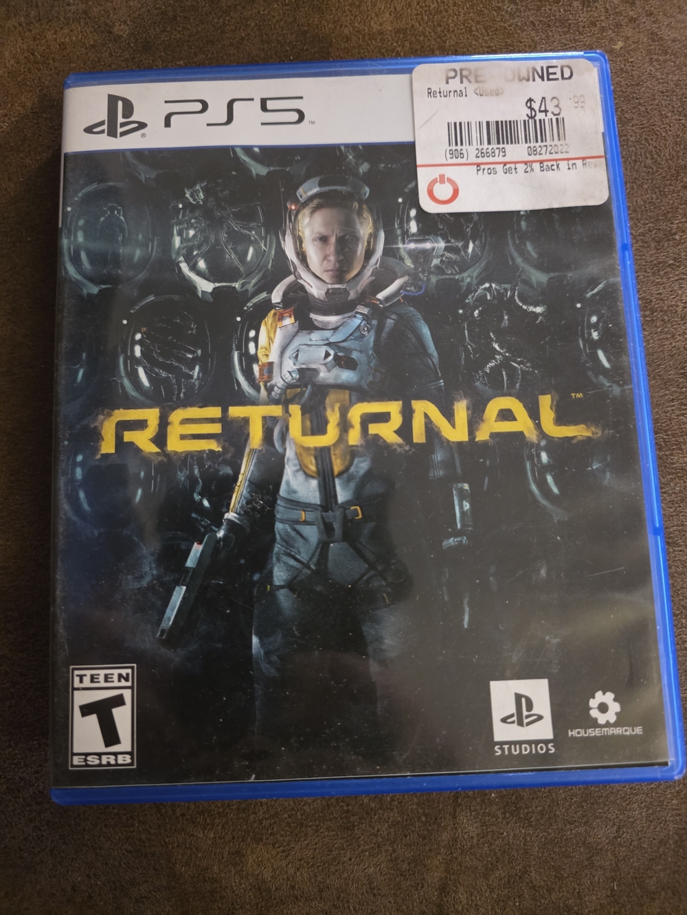 Sony PS5 Returnal (Blue) - Sci‑Fi Action Game